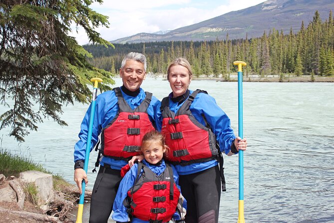 Athabasca Expressway Whitewater Rafting - The Athabasca River beyond the rapids