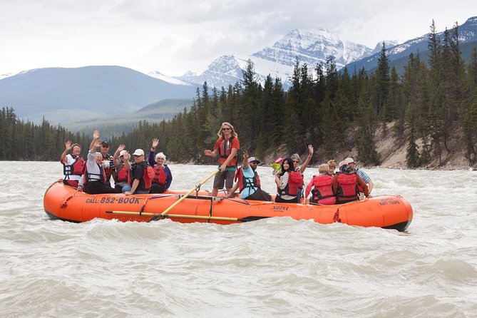 Athabasca River Easy Scenic Raft Trip - How wet will you get?