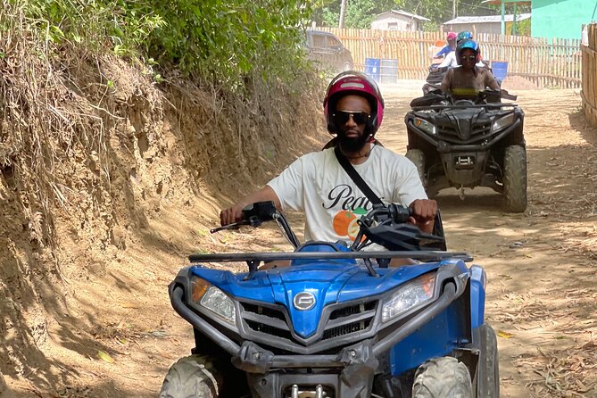 ATV and Bamboo Rafting With limestone foot massage and transport - Limestone foot massage to finish the outing