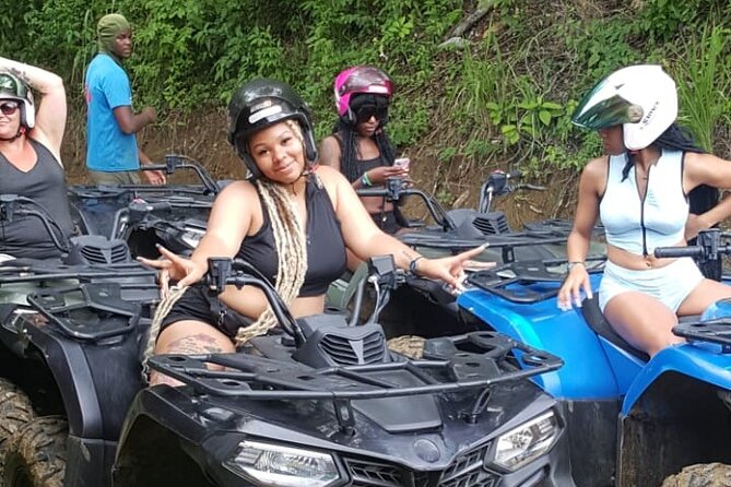 ATV and Bamboo Rafting with Transport from Montego Bay - The ATV ride through Jamaica’s jungle setting