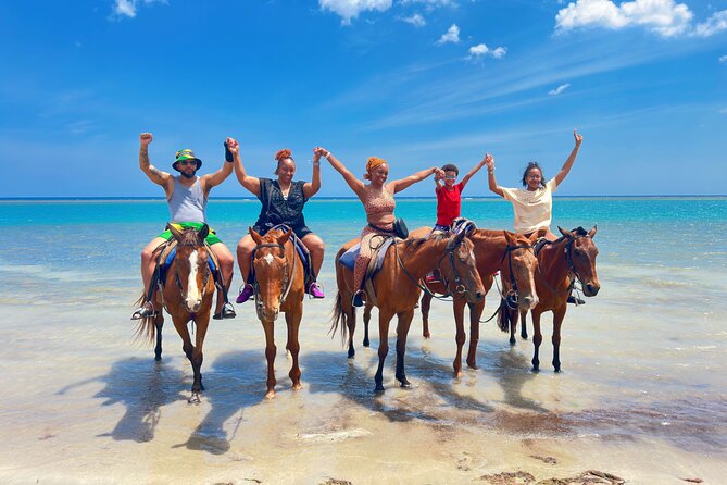 ATV, Bamboo Rafting, Horseback Ride n Swim Guided Tour - What makes this Jamaica day special