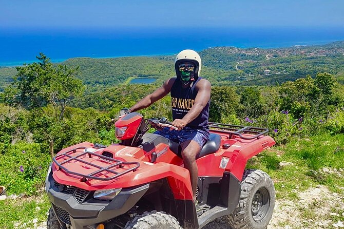 ATV , Bamboo Rafting & Horseback Riding tour from Montego bay - White River bamboo rafting for a quiet change of pace