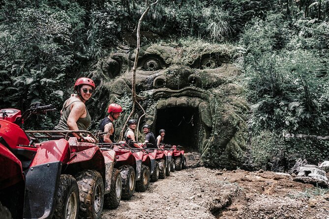 ATV Quad Bike and White Water Rafting in Ubud Bali - The ATV route through mud and forest