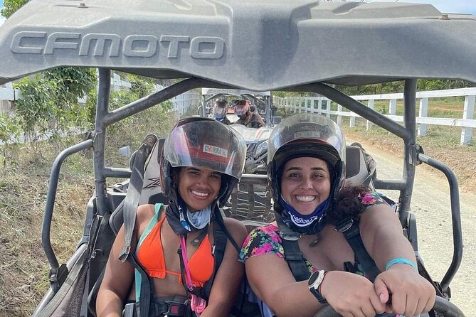 ATV Safari, Horseback Ride and Bamboo Rafting Experience - Papillion Bay and horseback riding into the sea