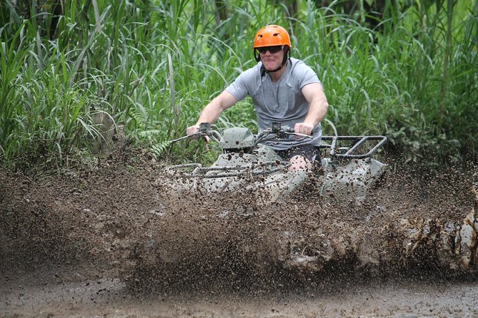 ATV Ubud and Ayung River Rafting - Cooling off at Ayung Dewata Rafting