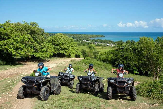 ATV, Zipline, Horseback, Bamboo Rafting & Catamaran Boat Jamaica - Catamaran cruise with music, dancing, and snorkeling