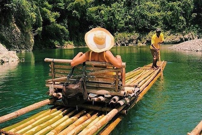 Authentic Jamaican Bamboo Rafting Tour from Montego Bay - Boarding the 30-foot bamboo raft