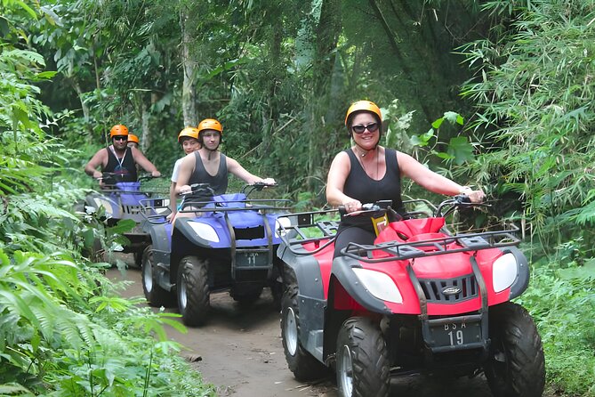 Ayung River Rafting and Bali ATV Ride Packages - Riding an ATV through Bali’s countryside