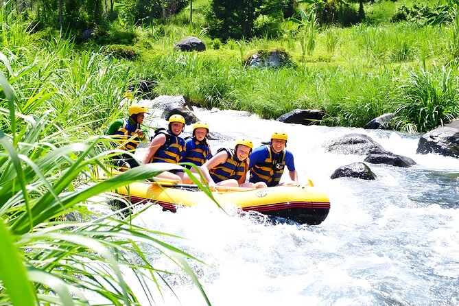 Bali Activity: Telaga Waja White Water River Rafting - The Bajing Dam Finish