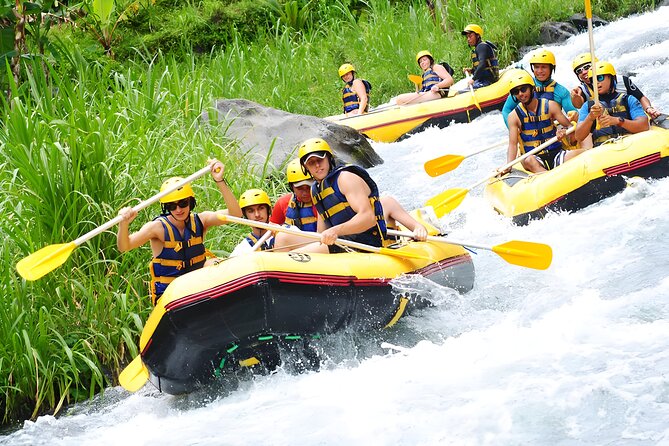 Bali Activity: Telaga Waja White Water River Rafting - Reaching the Start Point in Rendang