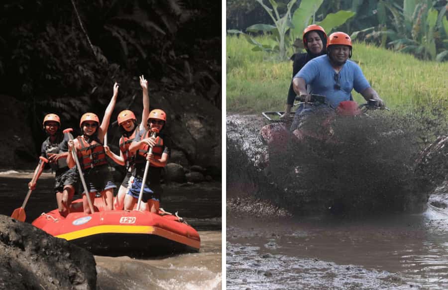 Bali Adventure Combo: Rafting & Tandem ATV Experience - Hotel pickup across Bali’s main visitor areas