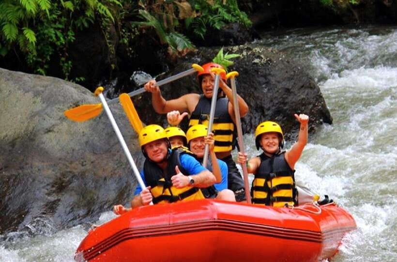 Bali Adventure Unlimited: Rafting, ATV, and Delicious Lunch - Rafting the Ayung River for 2.5 hours
