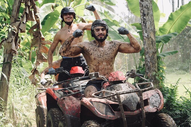 Bali ATV Quad Bike and White Water Rafting - The ATV section: control, mud, and rough ground