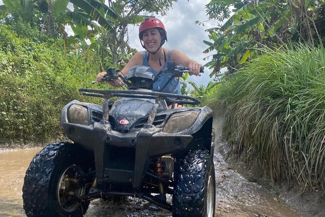 Bali : ATV Quad Bike and White Water Rafting Adventure with Lunch - Riding an ATV through jungle tracks and the Gorilla Tunnel