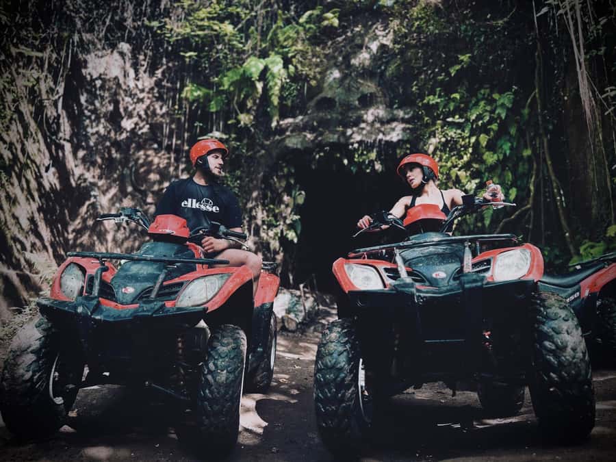 Bali: ATV Quad Bike & White Water Rafting Adventure - Rafting the Ayung River Beneath Waterfalls