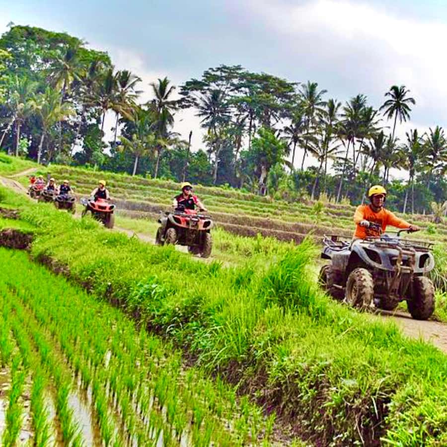 Bali: ATV Quad Biking and Water Rafting Adventure Tour - Rafting the Ayung River near Kedewatan