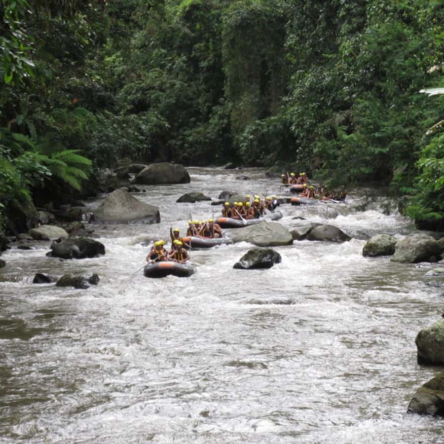 Bali: ATV Quad Biking and Water Rafting Adventure Tour - Indonesian lunch after the river