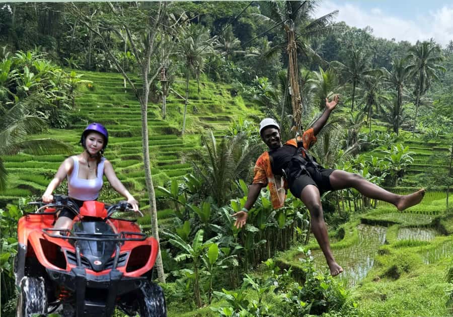 Bali: ATV Rafting Zipline Swing &Sky Bike in Ubud Rice Field - What This Ubud Adventure Actually Includes