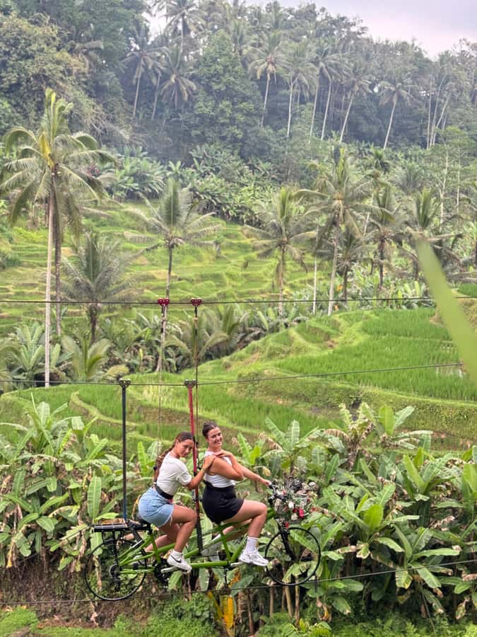 Bali: ATV Rafting Zipline Swing &Sky Bike in Ubud Rice Field - Timing, Meeting Points, and Transport