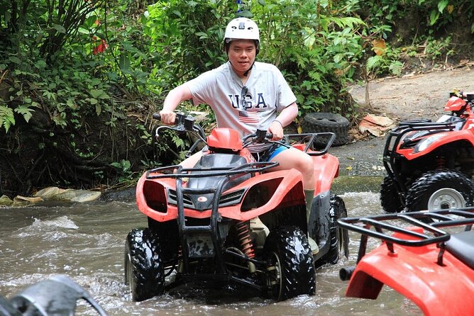 Bali : ATV ride adventure and water rafting experience - Starting near Ubud at Bali Skutis Adventure