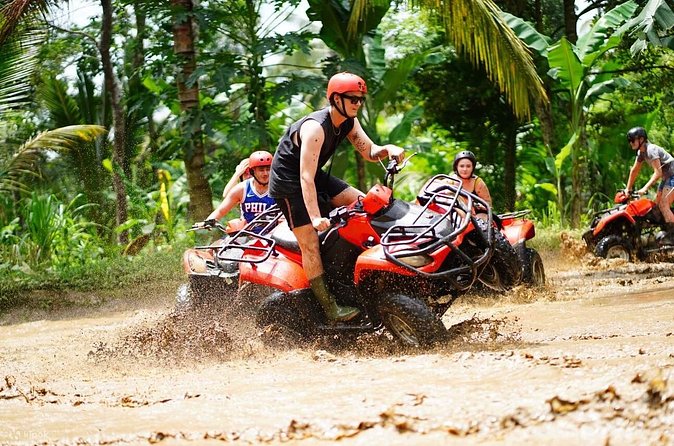 Bali : ATV ride adventure and water rafting experience - What the driver and guide service may be like