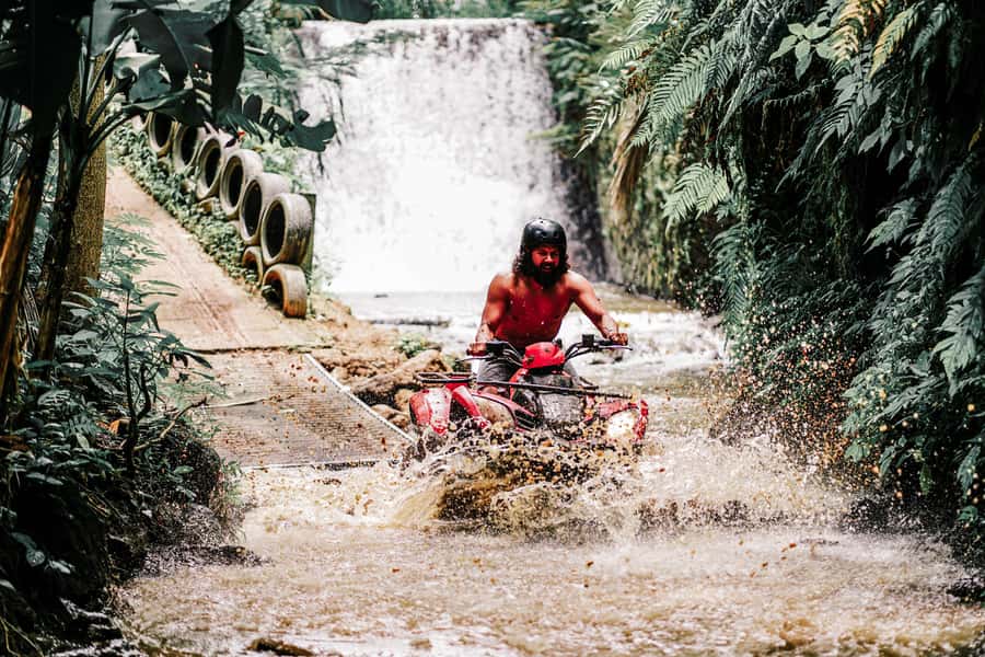 Bali: ATV, Water Rafting, and Monkey Forest Tour - Sacred Monkey Forest: Temples, Trees, and Quick Reflexes