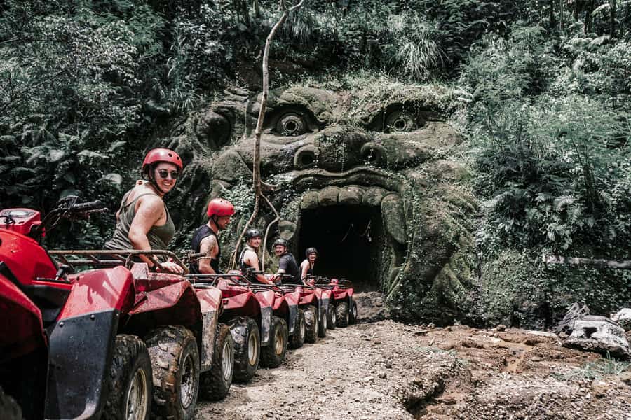 Bali: ATV, Water Rafting, and Monkey Forest Tour - Lunch Before the Mud Begins