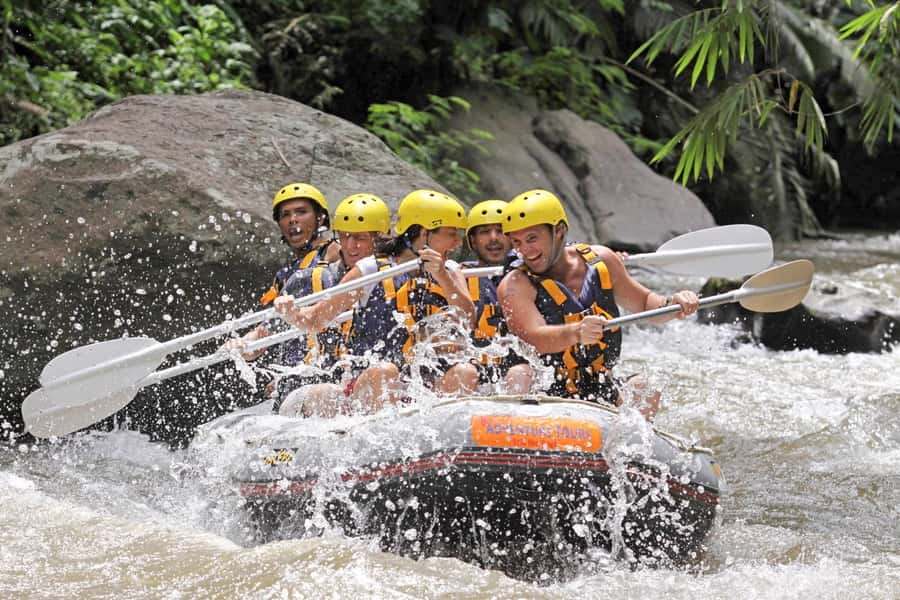 Bali: Ayung River Premium White Water Rafting with Lunch - The northern river section feels like the real prize