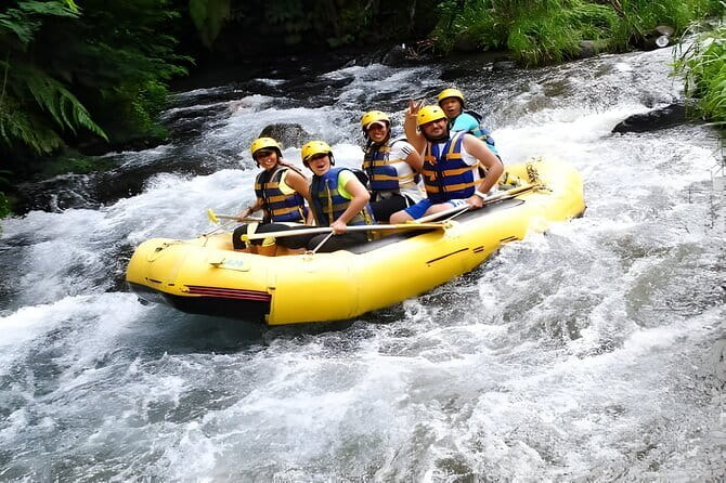Bali Ayung River Rafting And Bali Quad Bike Packages - Rafting the Ayung River for about two hours