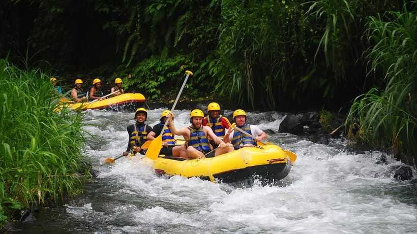 Bali: Ayung River White Water Rafting Adventure - Indonesian food at the wantilan