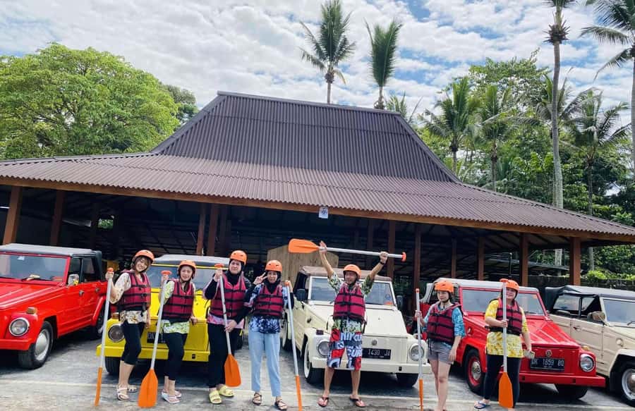 Bali: Ayung River White Water Rafting with Buffet Lunch - Starting the Ayung River day with hotel pickup