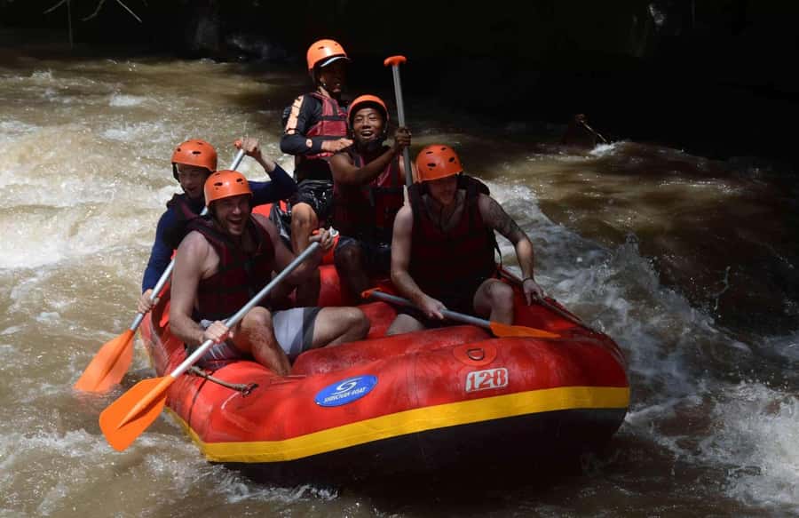 Bali: Ayung River White Water Rafting with Buffet Lunch - Indonesian buffet lunch after the rapids
