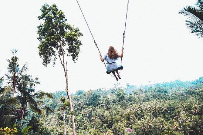 Bali Exciting Thriling Adventure: River Rafting, ATV Ride, Swing - Finishing at the Tegallalang rice terraces
