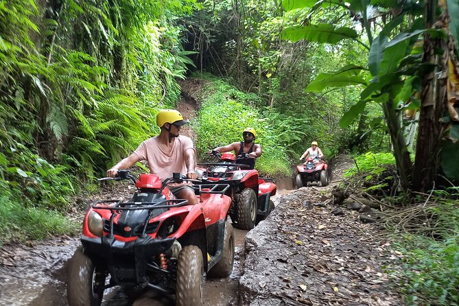 Bali : Gorilla Cave ATV & Ubud White Water Rafting With Lunch - From Quad Bike to Ayung River