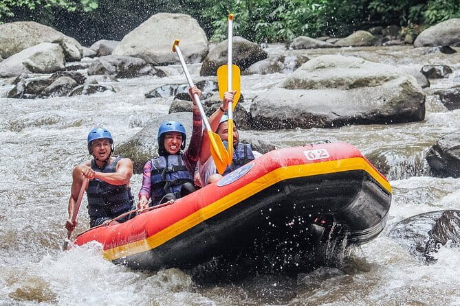 Bali Pertiwi White Water Rafting | Thrill on Ayung River - The steep route down to the river