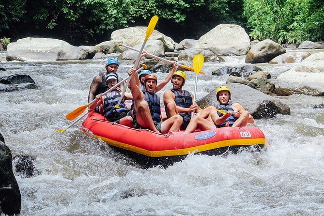 Bali Pertiwi White Water Rafting | Thrill on Ayung River - On the Ayung River for about 1.5 hours