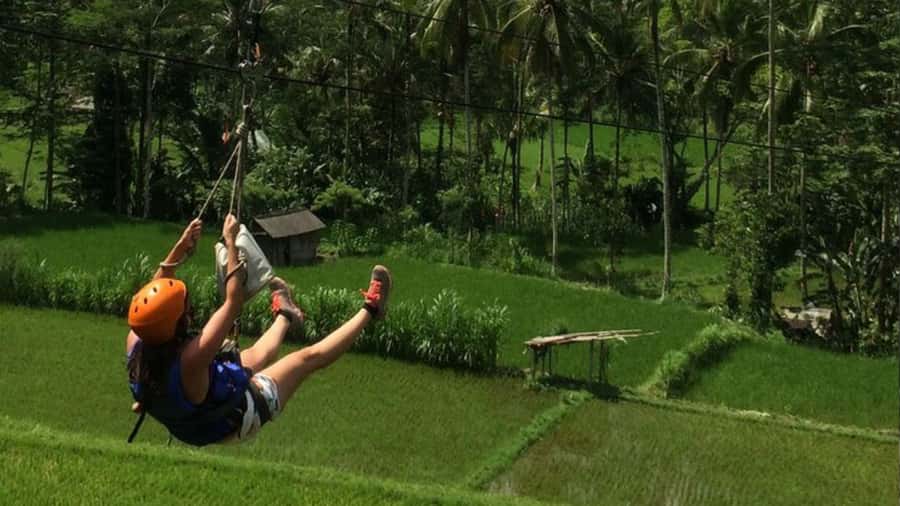 Bali Rafting: River Rafting with Zipline Down to the River - Telaga Waja at a glance