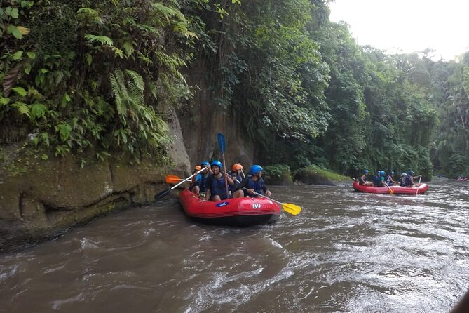 Bali Rafting - The morning pickup and start near Ubud