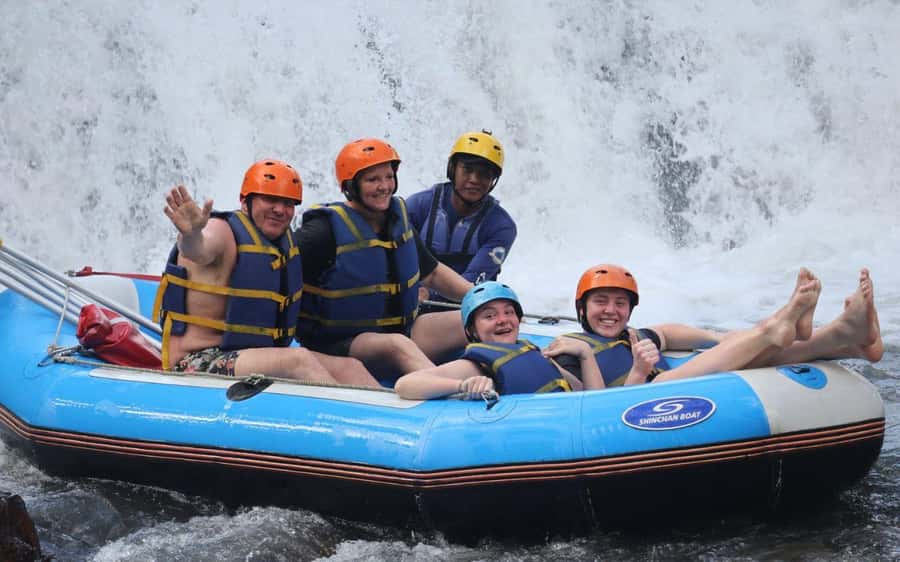 Bali: Telaga Waja White Water Rafting And ATV Quad Adventure - Lunch with rice-field views
