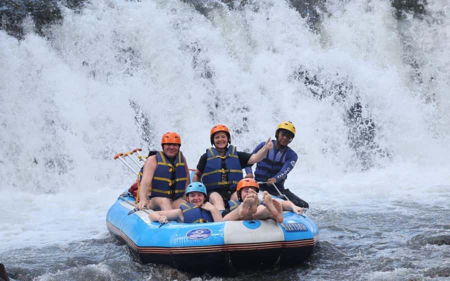Bali: Telaga Waja White Water Rafting And ATV Quad Adventure - ATV riding through mud, jungle, and streams