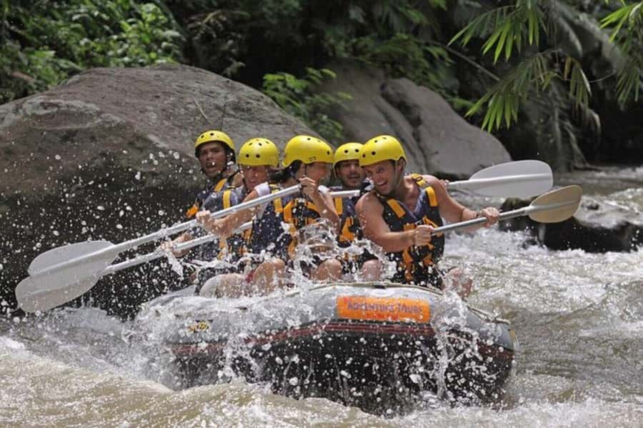 Bali: Telaga Waja White Water River Guided Rafting & Lunch - Two and a half hours on the Telaga Waja River