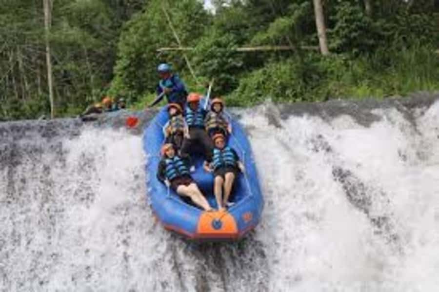 Bali: Telaga Waja White Water River Guided Rafting & Lunch - Lunch, showers, and the practical finish