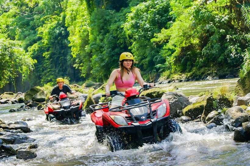 Bali-Ubud fun ATV Quad Bike Adventure & River Rafting - The 2.5-hour rafting section
