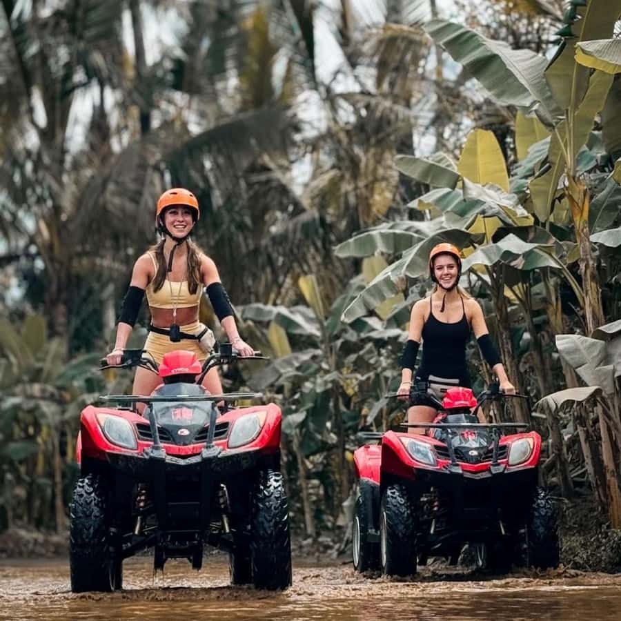 Bali: Ubud Gorilla Face ATV and Ayung Rafting Trip with Meal - Key points at a glance