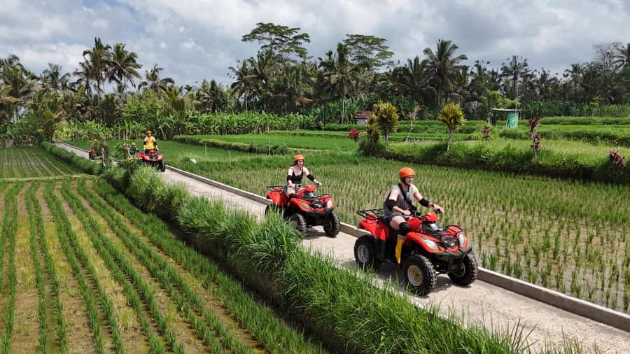 Bali: Ubud Gorilla Face ATV and Ayung Rafting Trip with Meal - The staircase is the real test