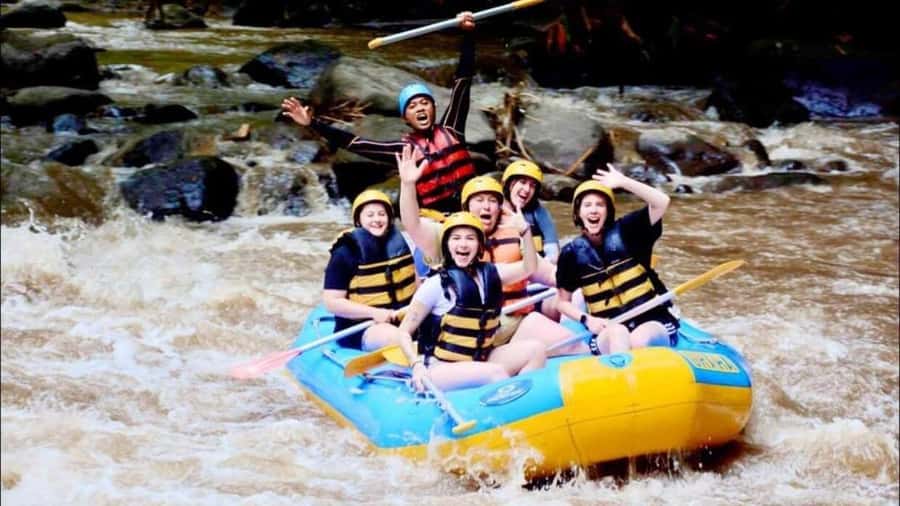 Bali: Waterfall Gorilla Cave ATV & Ubud Rafting Trip & Lunch - The 7-kilometer ATV route