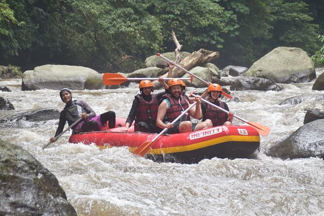 Bali White Water Rafting Ayung river Ubud - Starting at Jalan Raya Kedewatan