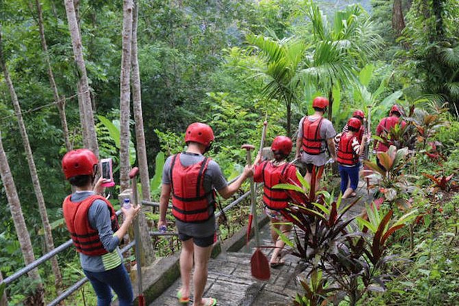 Bali White Water Rafting with No Steep Access - Two hours on the Ayung River