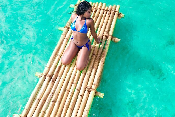 Bamboo Raft Drone Photoshoot in Barbados - Starting at The Soco Hotel