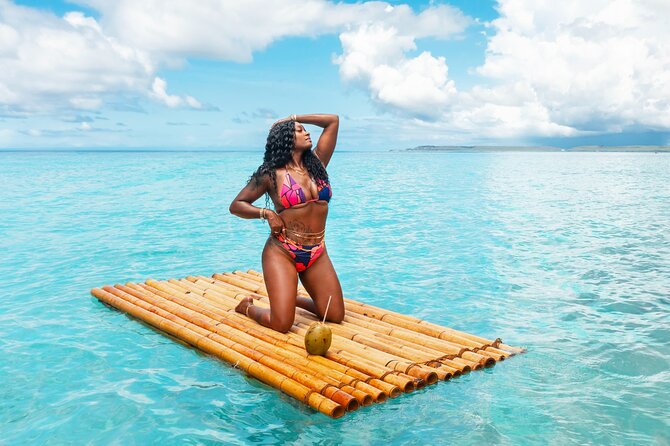 Bamboo Raft Photoshoot + FREE Videos, Shots and Cocktails - Weather, cancellations, and practical limits